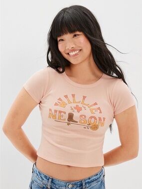 66. AE Willie Nelson Baby Tee